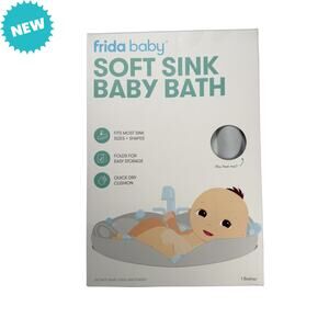 Frida Baby Soft Sink Baby Bath Fits Most Sinks Foldable Quick Dry NIB Sealed